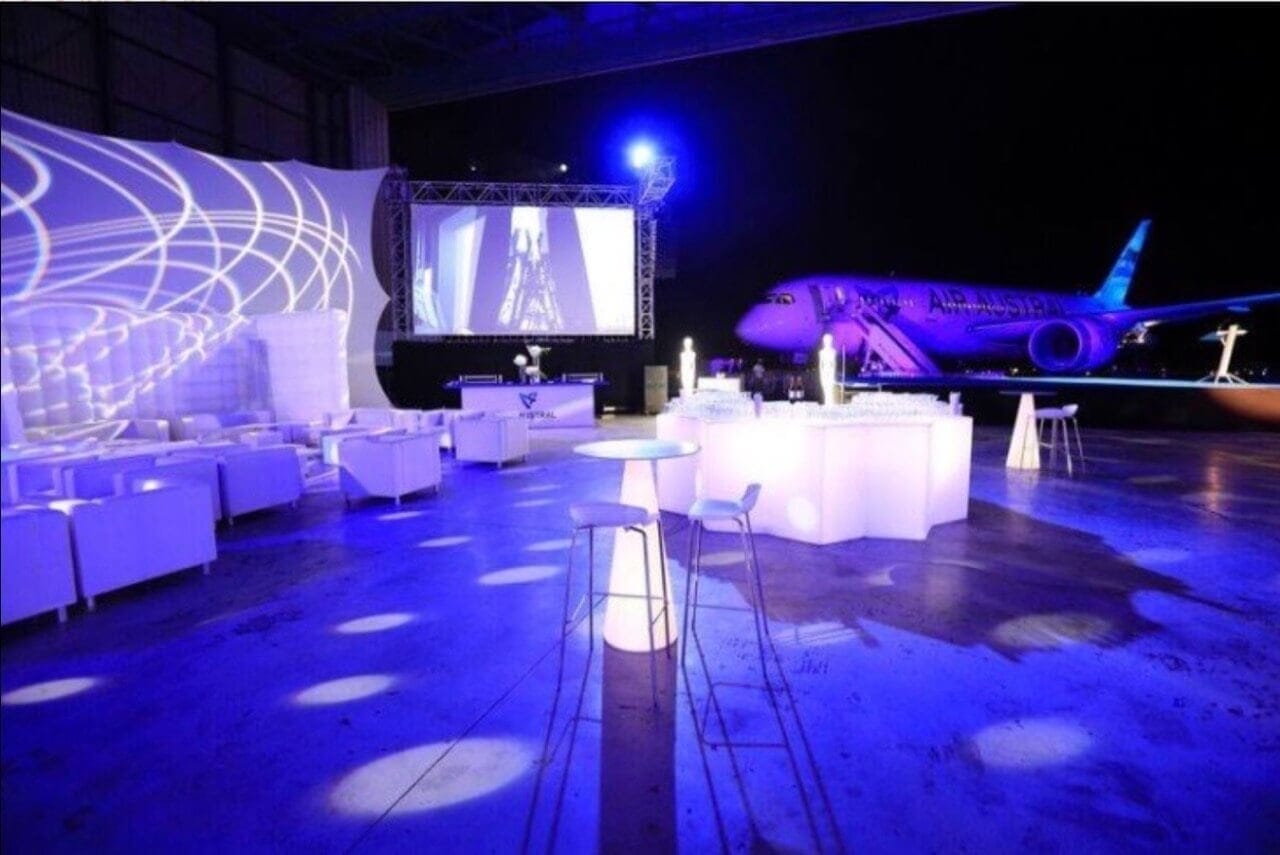 Soirée interne de lancement de l'avion 787 Air Austral